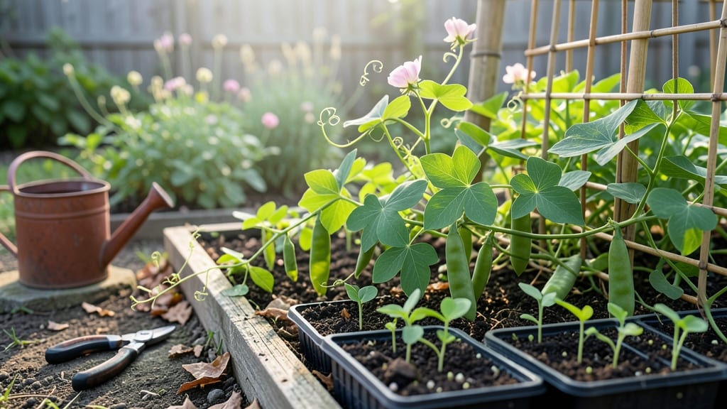 When to Plant Sugar Snap Peas in Zone 9: Cool-Season Tricks for Heat-Resistant Harvests