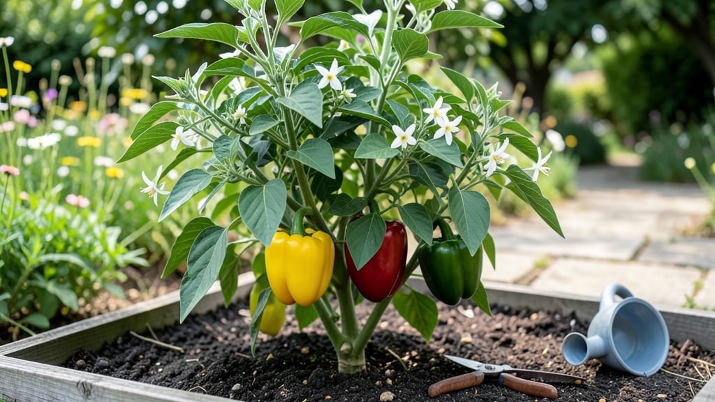 How Tall Do Bell Pepper Plants Grow: Variety-Specific Heights and Support Needs