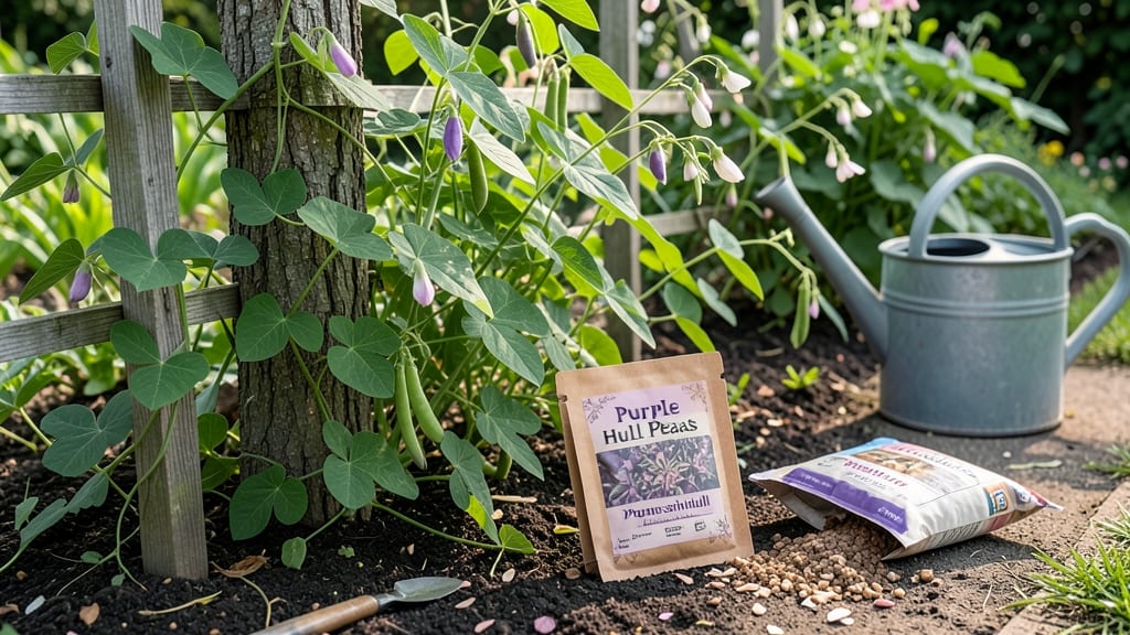 When to Plant Purple Hull Peas in Alabama: Soil Temp Triggers for Fast Germination & Strong Starts