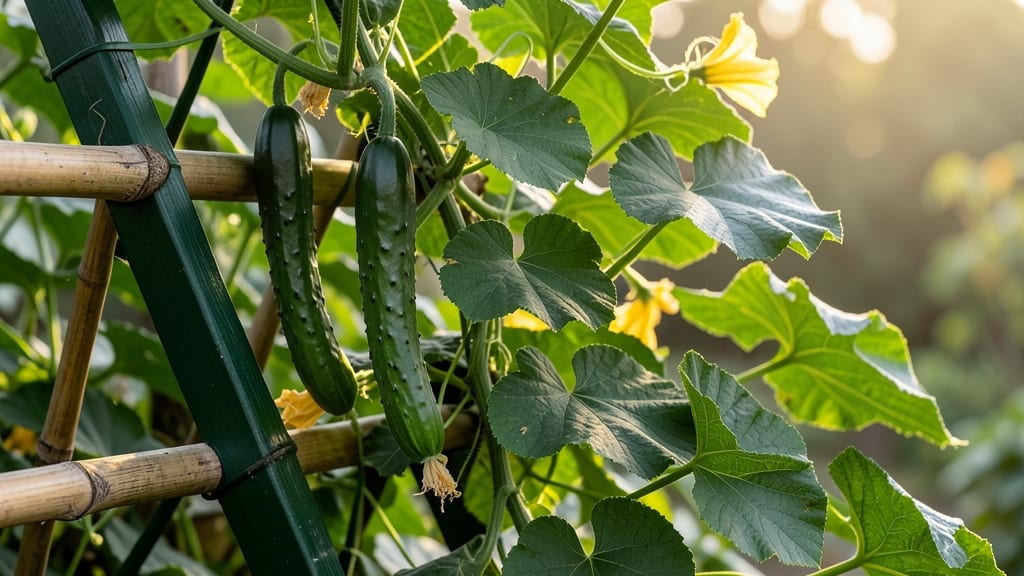 How Tall Do Marketmore Cucumber Plants Grow: Vining Habits and Space-Saving Tips